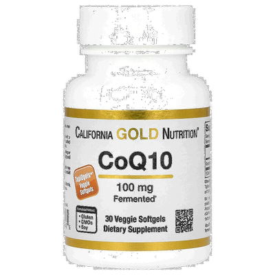 香港直发iHerb California Gold Nutrition辅酶Q10保护心脏30粒
