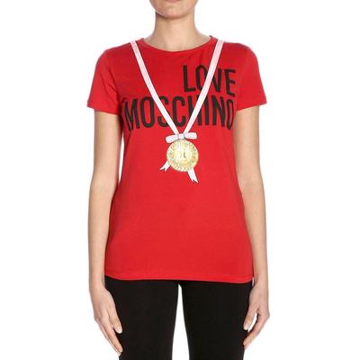 Love Moschino 爱莫斯奇诺 红色女士上衣 W4F7343-2011-P05