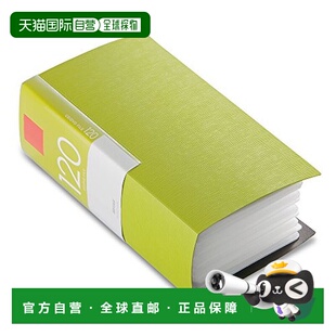 【日本直邮】Buffalo巴比禄DVD/CD光碟收纳本绿色方便收纳120张