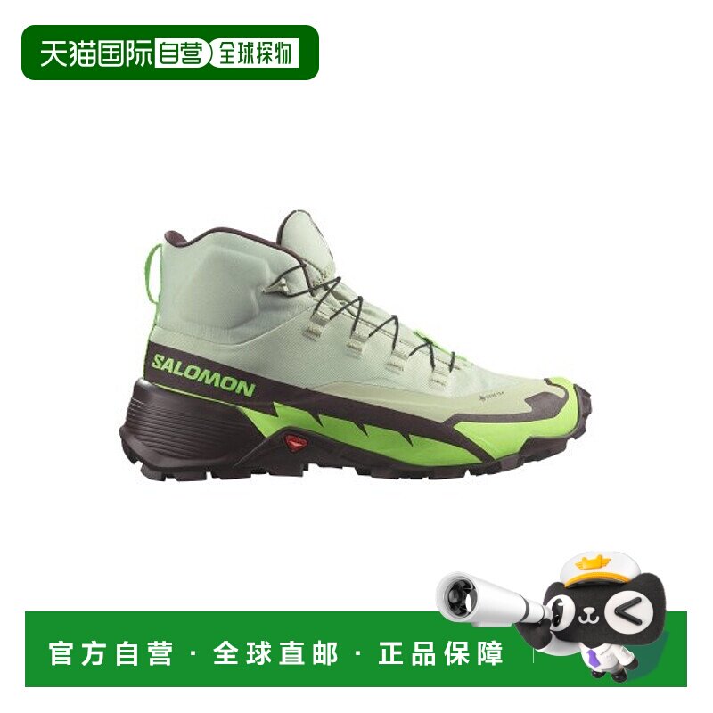 韩国直邮SALOMON  男士登山鞋CROSS HIKE MID GTX 2 Desert/Grgec