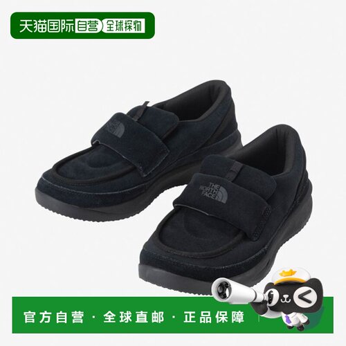 日本直邮THE NORTH FACE Nuptse 麂皮乐福鞋尺码 9/27.0cmTNF 黑