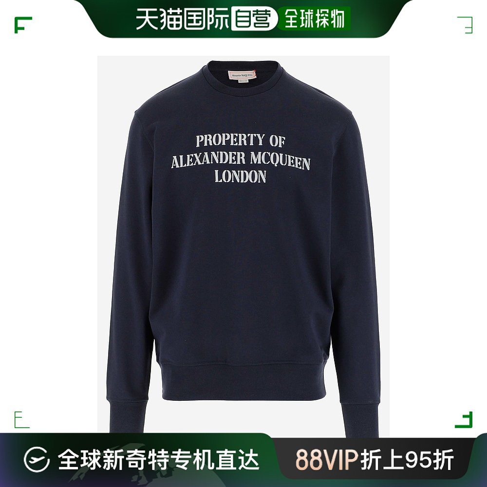 【99新未使用】香港直邮ALEXANDER MCQUEEN男士卫衣 711087QTZ43
