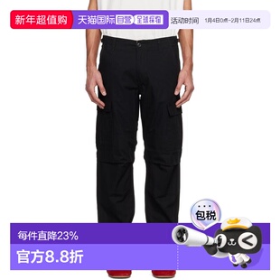 1h可退 香港直邮CARHARTT WIP 男士 黑色 Aviation 工装裤 I03246