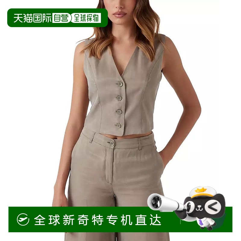 1h可退 【美国直邮】guess 女士 背心马甲