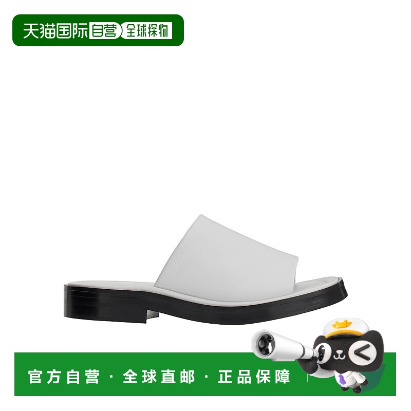 香港直邮Salvatore Ferragamo 徽标宽带拖鞋 01F926
