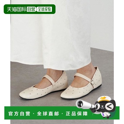 1h可退 日本直邮官方授权 CIAOPANIC 【Lume/卢梅】铆钉绑带平底