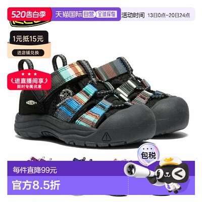日本直邮KEEN NEWPORT H2 BABY 儿童运动凉鞋水陆两用户外时尚露