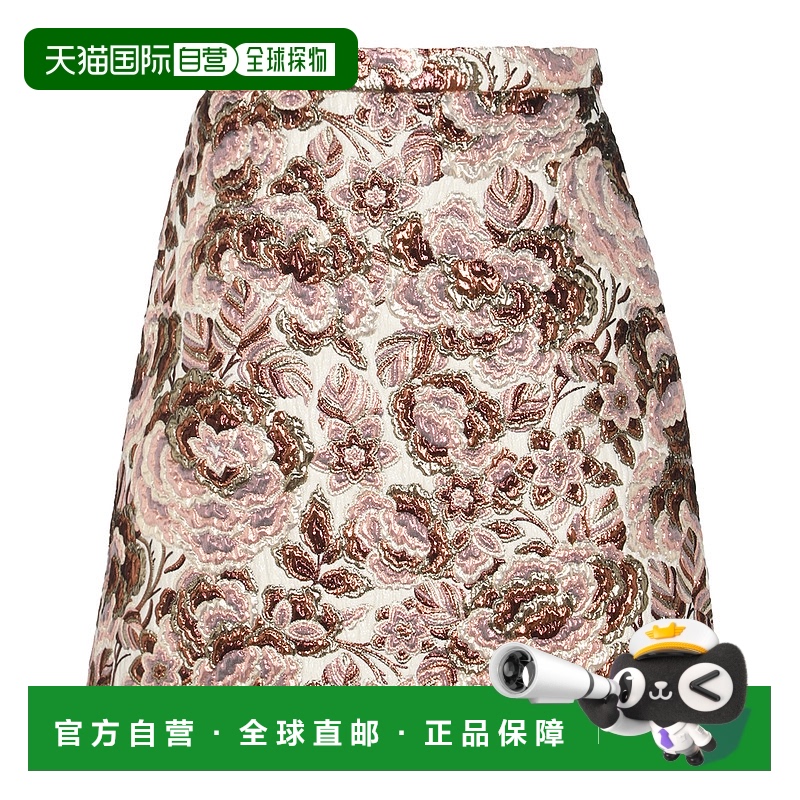 香港直邮Valentino 华伦天奴 女士 After Winter 花卉圖案迷你裙