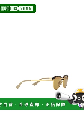 香港直邮GUCCI 女士眼镜 706751I33308023 SS2023 绿色 Gold meta