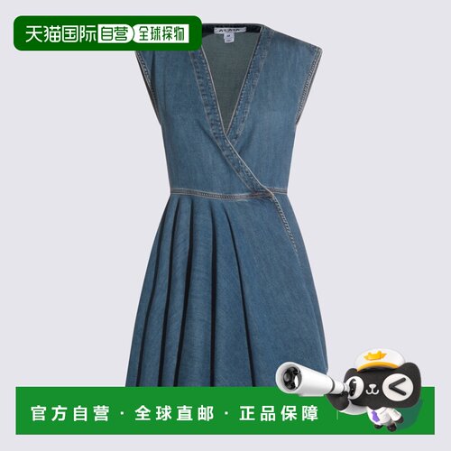 欧洲直邮ALAIA 女士连衣裙 AA9R2682D004B505 AW2025 蓝色 DEEP S