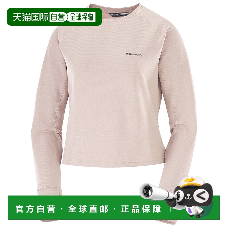 1h可退 香港直邮SALOMON 女士运动服 1056918ETHEREA CO 米白色