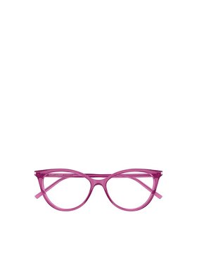 SAINT LAURENT 女士眼镜 SL261010 SS2025 粉红色 全框平光镜
