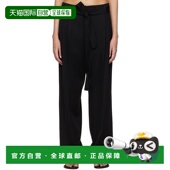 Row 黑色 长裤 1h可退 Lonan The 时尚 阔腿裤 美国直邮 休闲 柔