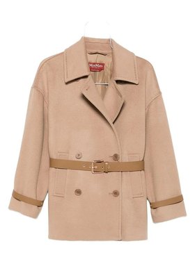 MAX MARA STUDIO 女士外套 PAUSA587006 AW2025 棕色