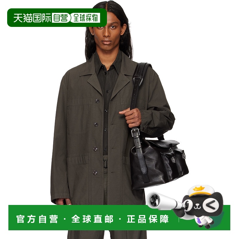 1h可退 香港直邮Lemaire 男士 棕色 Workwear 夹克 OV1013LF1356