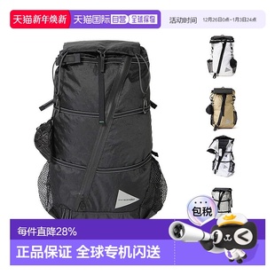 香港直邮AND WANDER户外山系露营徒步运动轻便双肩背包简约