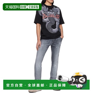 香港直邮Dsquared2 S71LB1339S30503 褪色紧身牛仔长裤