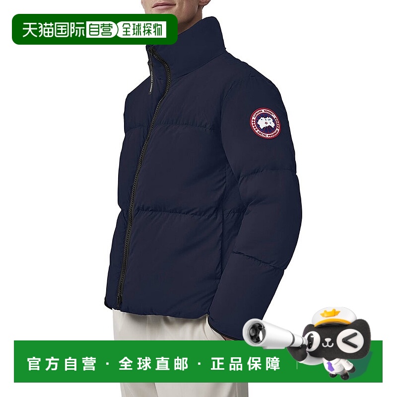 自营 canada goose加拿大鹅劳伦斯羽绒服-蓝色 美国奥莱直发