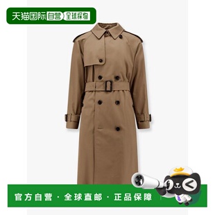 1h可退 香港直邮潮奢 Burberry 巴宝莉 男士 雙排扣腰帶風衣 8113