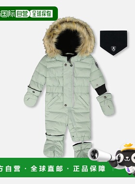 自营 deux par deuxOne Piece婴儿原创蓬松雪服鼠尾草绿-鼠尾草绿