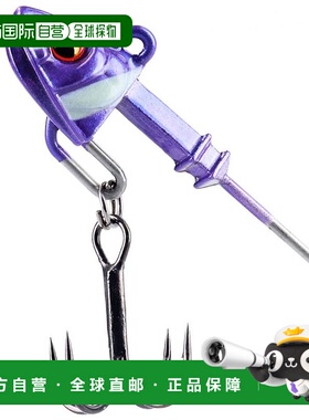 【日本直邮】Daiwa 诱饵 Samurai 太刀 Wind Dart Head SS 紫色斑