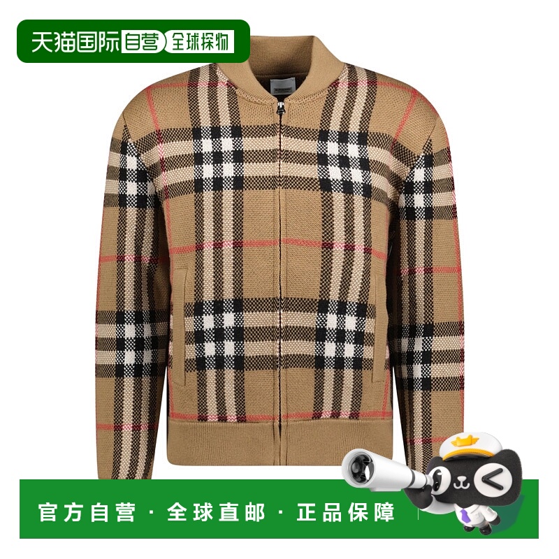 1h可退 香港直邮BURBERRY 男士针织毛衣 80911641 AW2024 花色 长