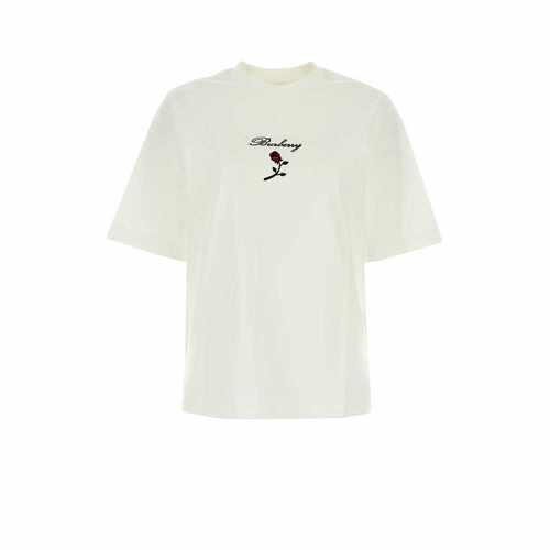 1h可退 欧洲直邮BURBERRY 女士T恤 8083647B7264 SS2024 白色 T-S