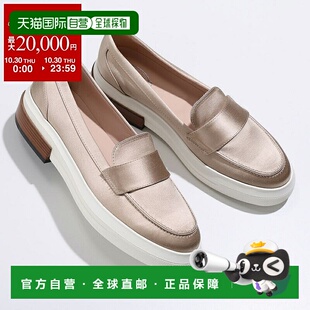 日本直邮TODS 女士缎面乐福鞋 XXW92B0Y41YRS0尺码 37.5橡胶鞋底C