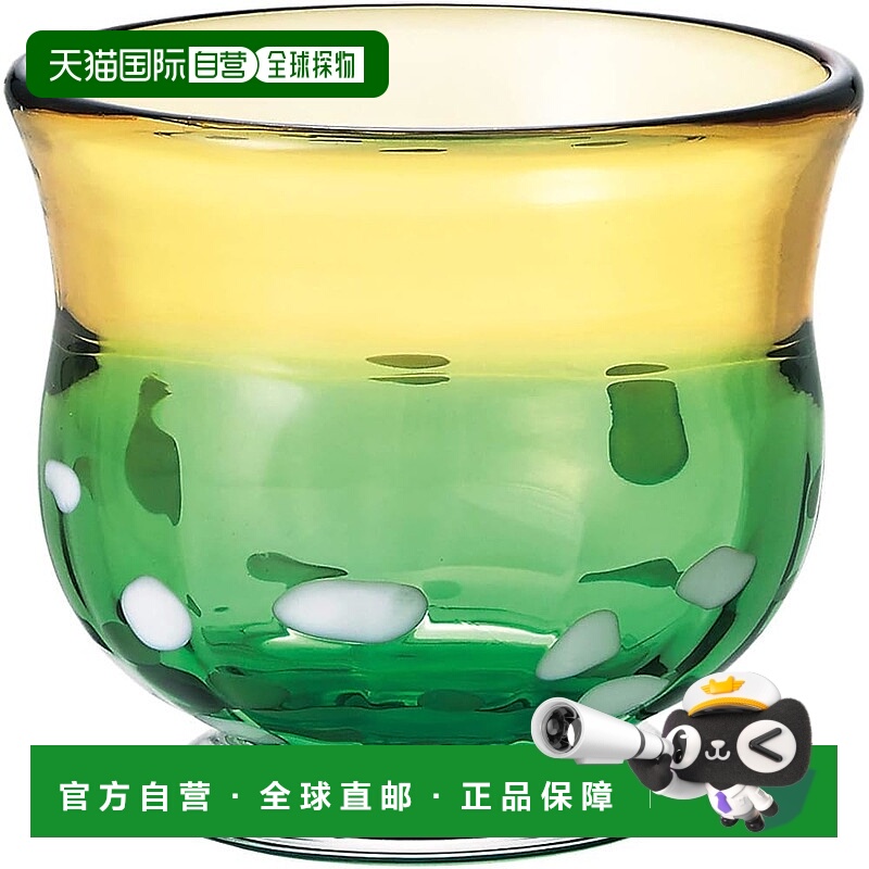 【日本直邮】ADERIA 津轻玻璃盃 月见 50ml 日本制 F62204