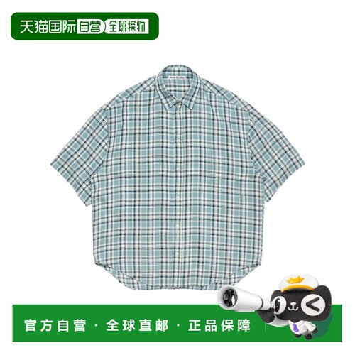 香港直邮ACNE STUDIOS 男士衬衫 BB0701DXB CO 绿色支付后1h可退