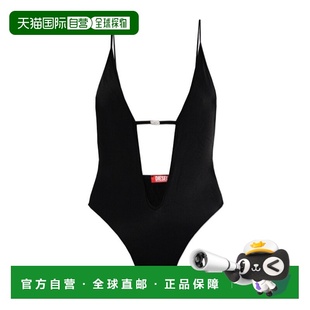 领连体泳衣 A174810AFBC 深 香港直邮Diesel