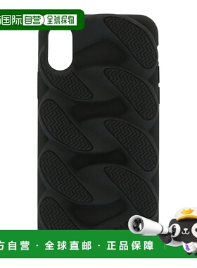 自营versaceSilicone Chain Reaction iPhone X Case - black 美