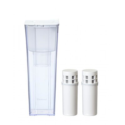 日本直邮Mitsubishi三菱滤水器cleansui净水壶白色带替换滤芯2枚