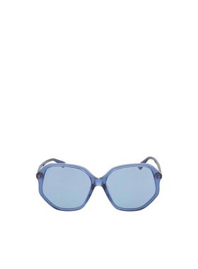 GUCCI 女士眼镜 GG0258S003 SS2019 蓝色 徽标细节太阳镜