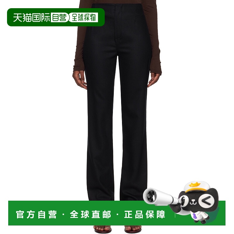 1h可退 香港直邮潮奢 The Frankie Shop 女士 黑色 Morrison Long