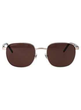 GUCCI 男士眼镜 GG1799S002 CO 棕色 矩形太阳镜