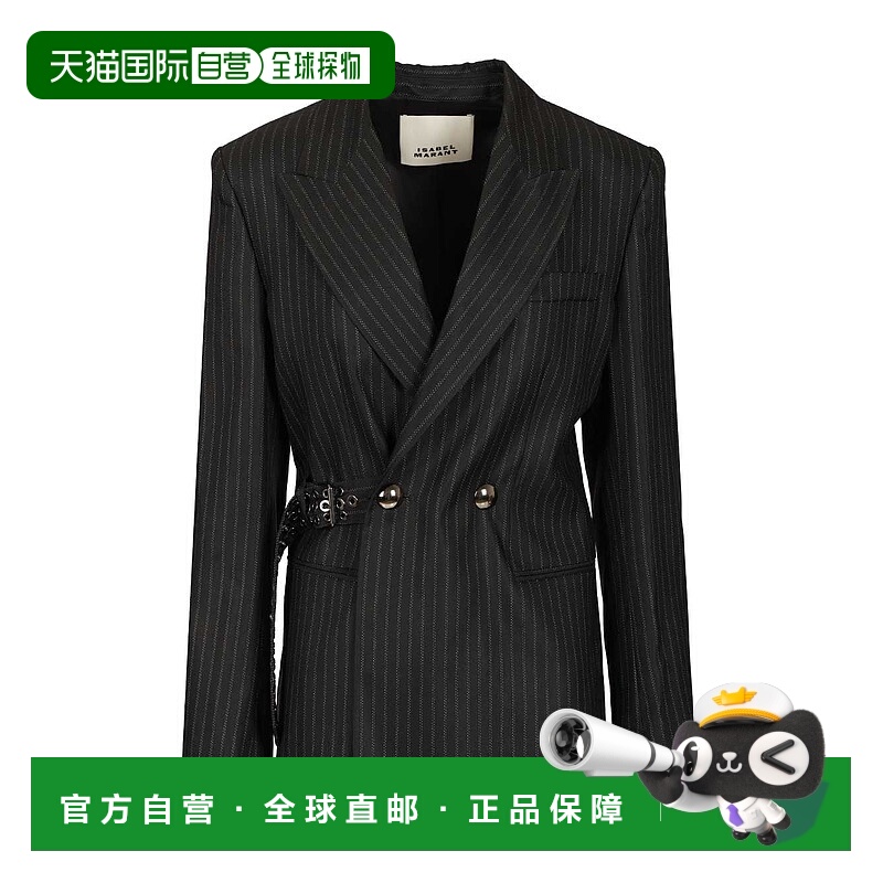 1h可退 香港直邮ISABEL MARANT 女士夹克 25HVE0575FAC4F01I01BK