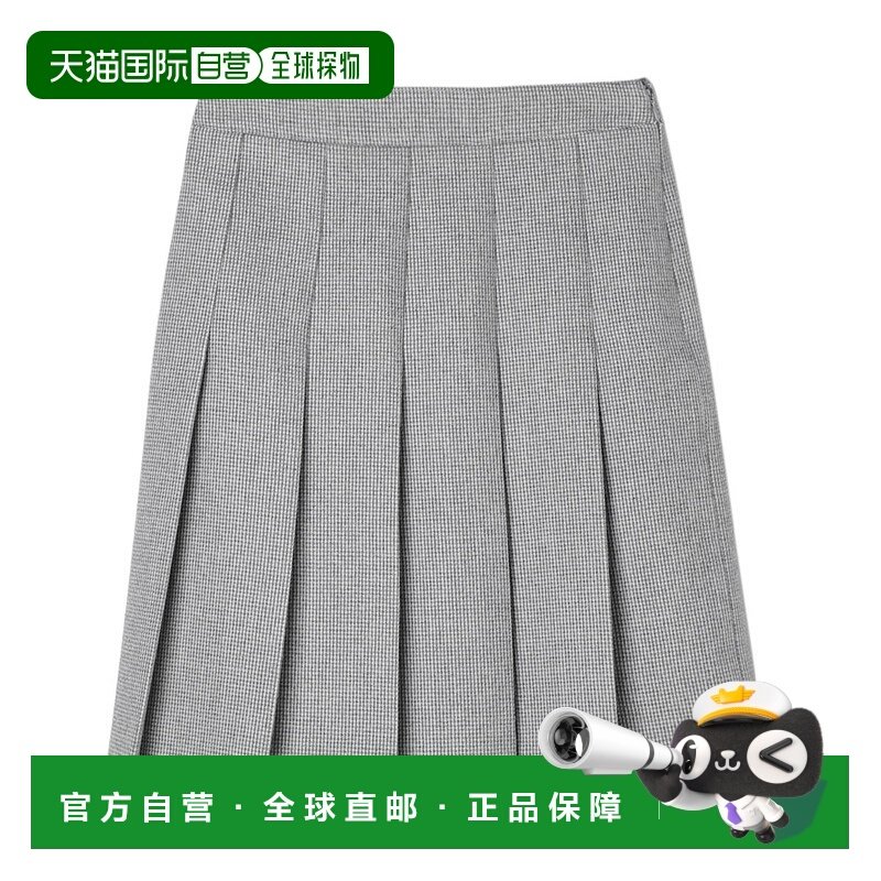 日本直邮CELINE 百褶裙 灰色 女士 rj02v 0f85 fyp2新款