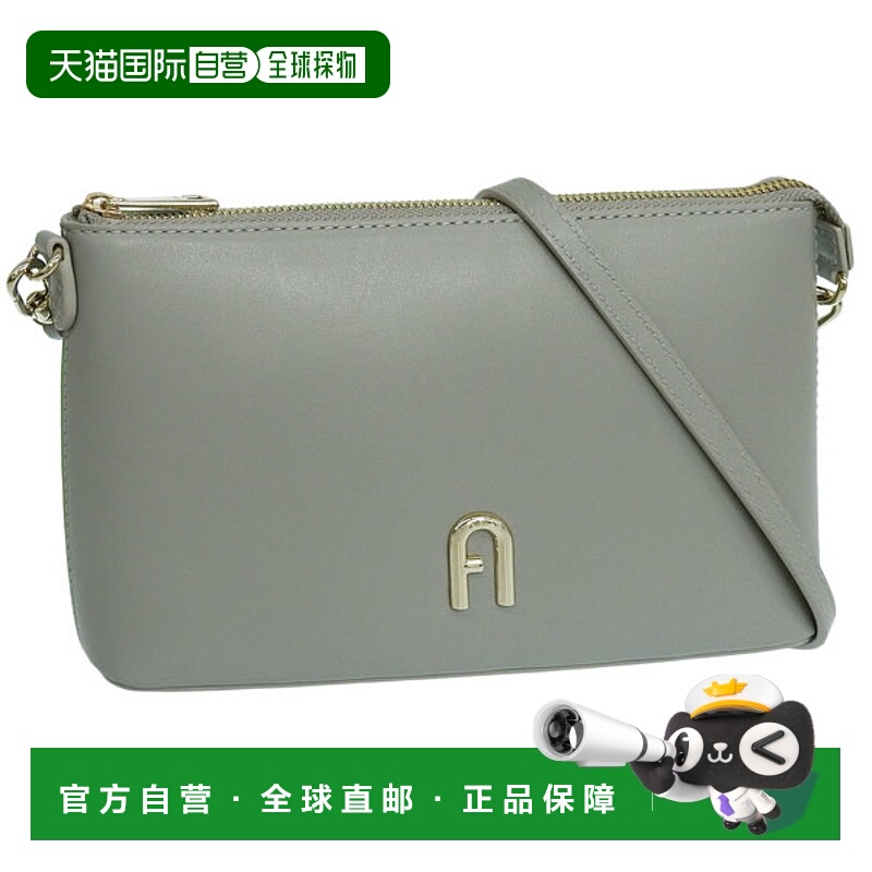 日本直邮Furla 女士 Diamante XL 迷你包灰色皮革WE00615BX336332