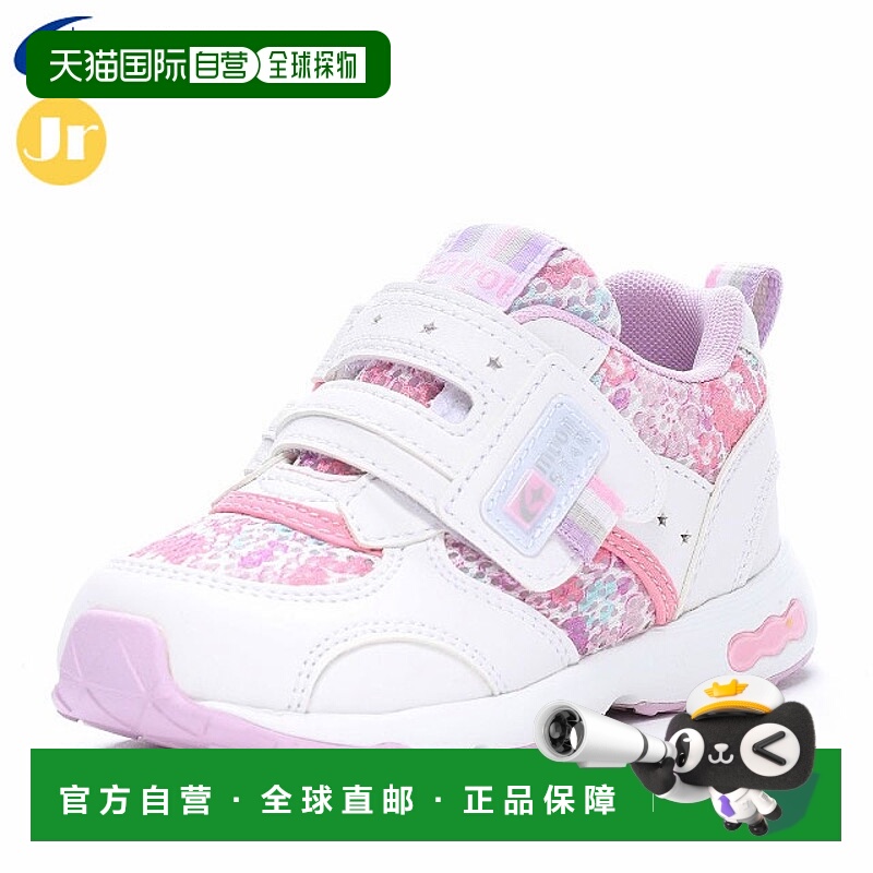 日本直邮Moonstar 儿童鞋 CARROT CR C2146 W/粉色 12179701 防水