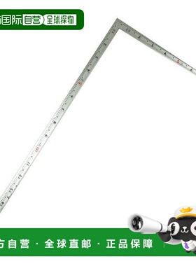 【日本直邮】Shinwa测定 弯曲刻度厚度组合背面50厘米银10644