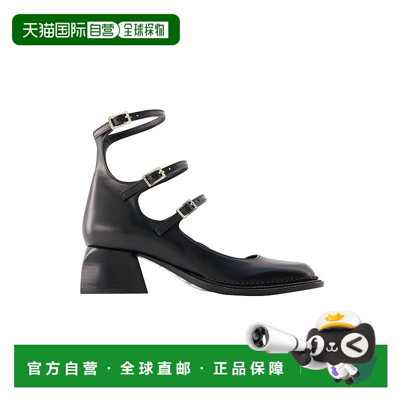 自营Bulla London 高跟鞋 - Nodaleto - 皮革 - 黑色 - 黑色 【美