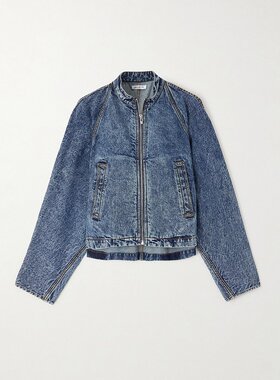 潮奢 Alaïa 女士 夹克 AA9V03826T535 blue蓝色 舒适时尚