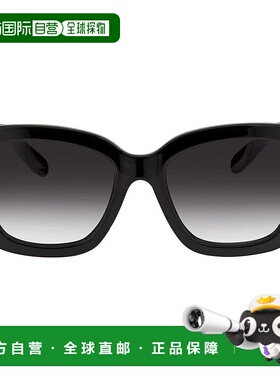 自营Salvatore Ferragamo Grey Gradient Square Ladies Sunglass