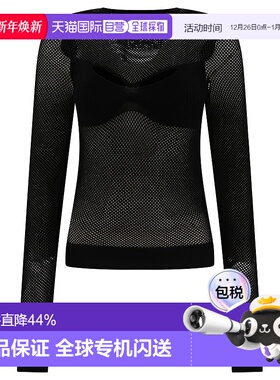 1h可退 香港直邮Off-white 女士 长袖上衣 OWHT020S24KNI001