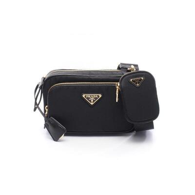 日本直邮中古Prada普拉达女包S级99新Shoulder bag肩包尼龙斜挎包