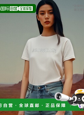 香港直邮MONCLER 女士T恤 J20938C0002189AIJ034