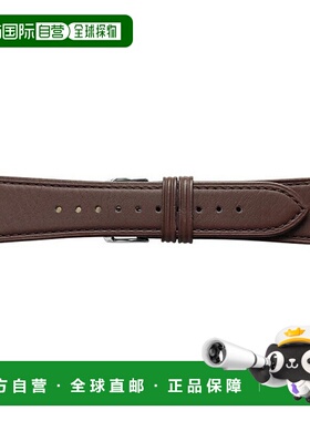 日本直邮Bambi EcoPurela 棕色皮革表带（适用于 Apple Watch）(R