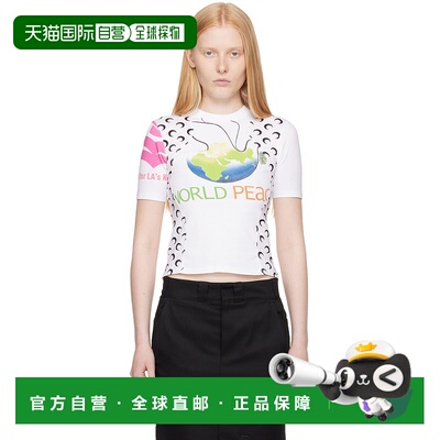 1h可退 香港直邮潮奢 Marine Serre 女士 Regenerated Graphic Ba