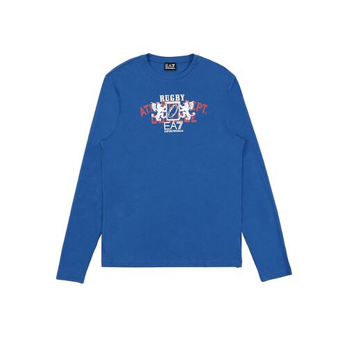 EA7 Emporio Armani logo印花T恤 2736924A241